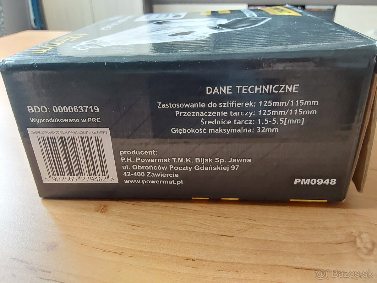 Predám odsávací kryt na uhlovú brúsku - 2