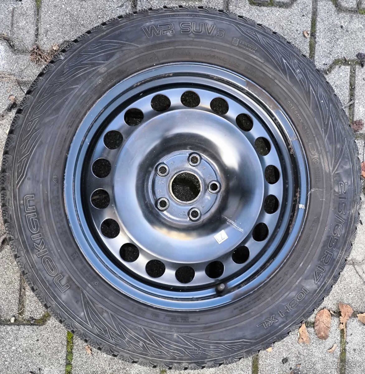 Zimná sada ŠKODA OCTAVIA-KODIAQ 215/65/R17 s puklicami - 2