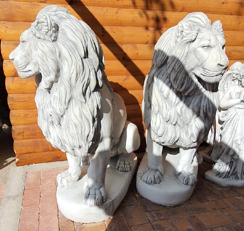 Betonovy lev betonovy lev socha - 2