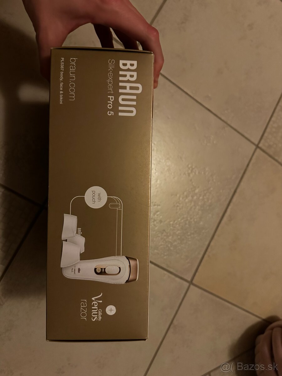 LASER NEROZBALENÝ BRAUN Silk-expert Pro 5 IPL najnovší model - 2