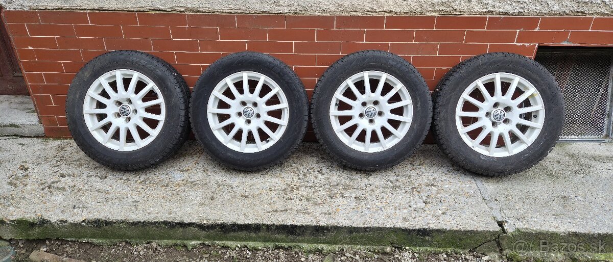 Original vw kolesa R15,5×100 - 2