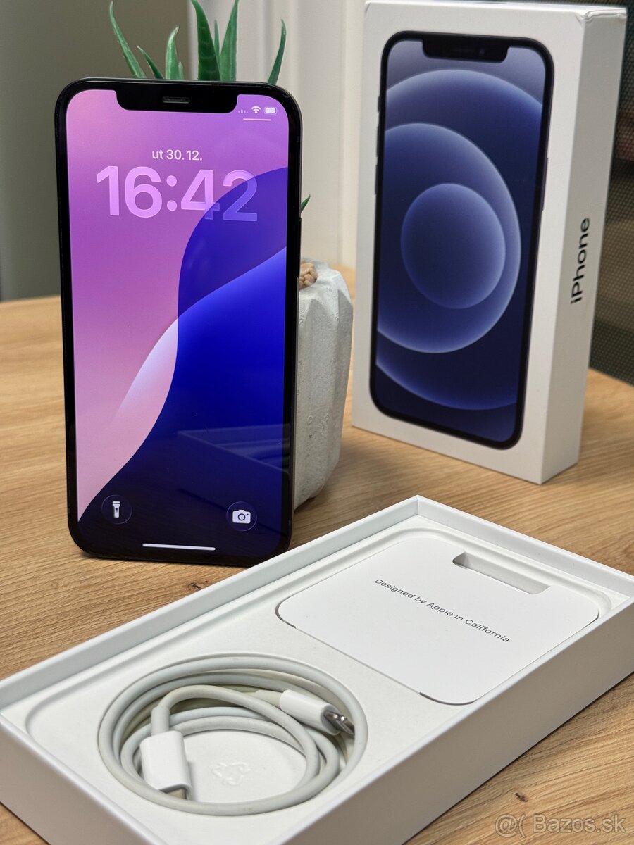 Apple iPhone 12 128GB - NOVÁ BATÉRIA / ZÁRUKA - 2