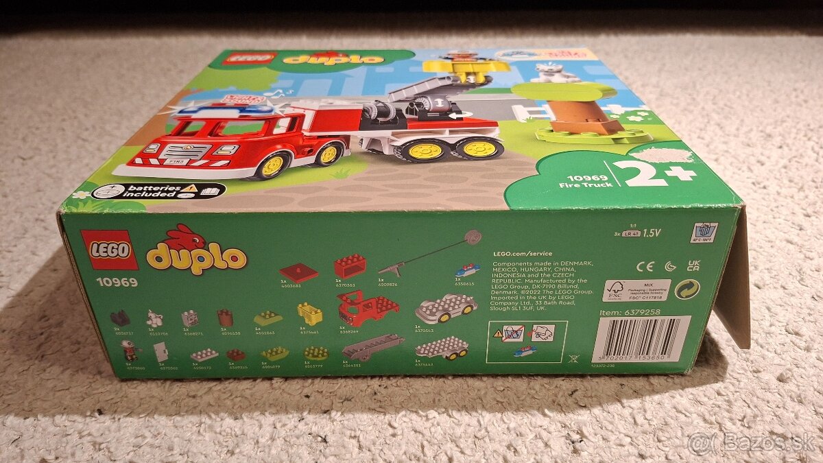 Lego Duplo 10969 Hasičské vozidlo - 2