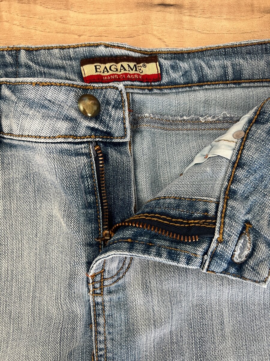 Riflová sukňa, 30/S - 2