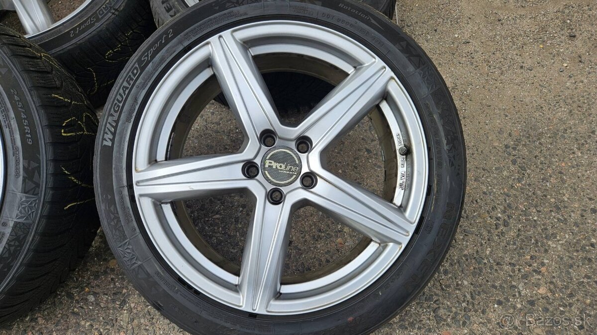 Alu kola 19" Proline 5x112 pneu Nexen 245/ - 2