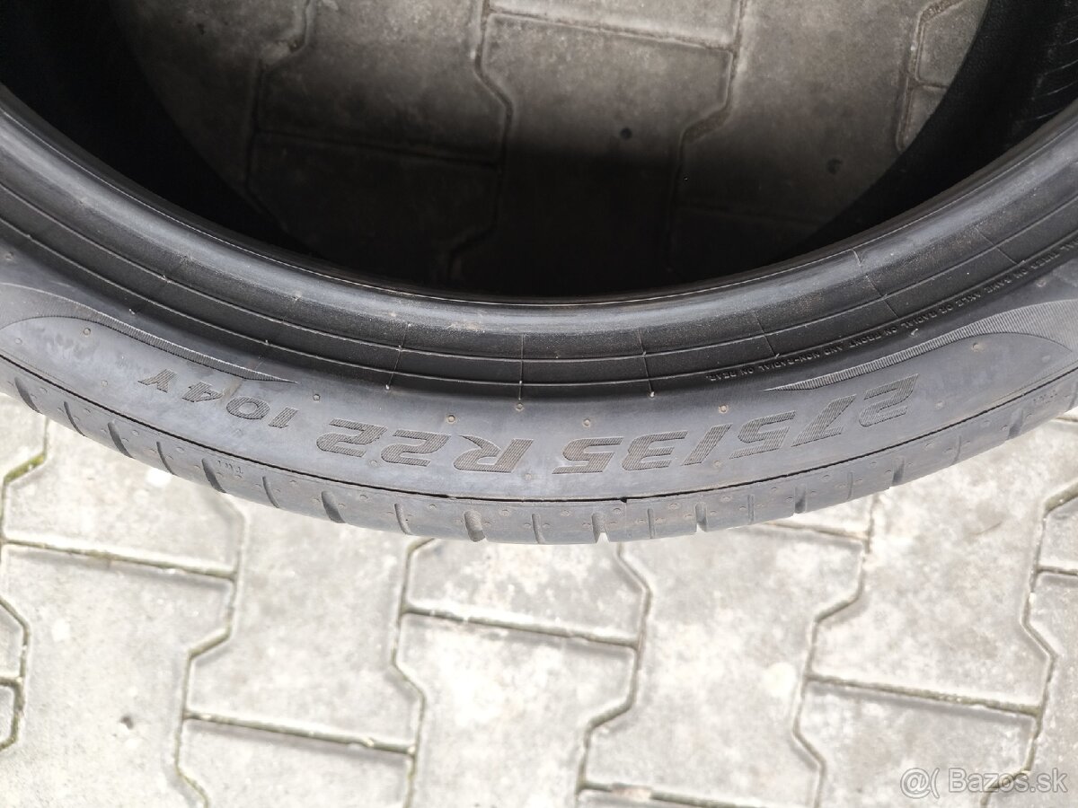 Pirelli 275/35R22 letné 2ks - 2