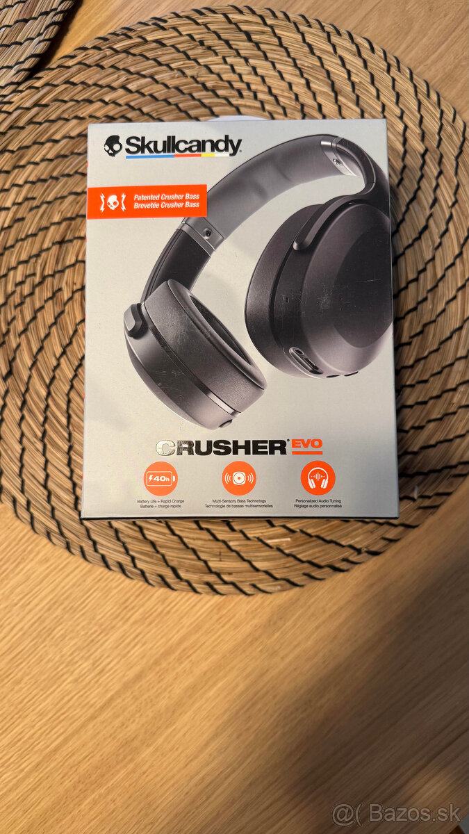 Skullcandy Crusher Evo Wireless OverEar True Black - 2