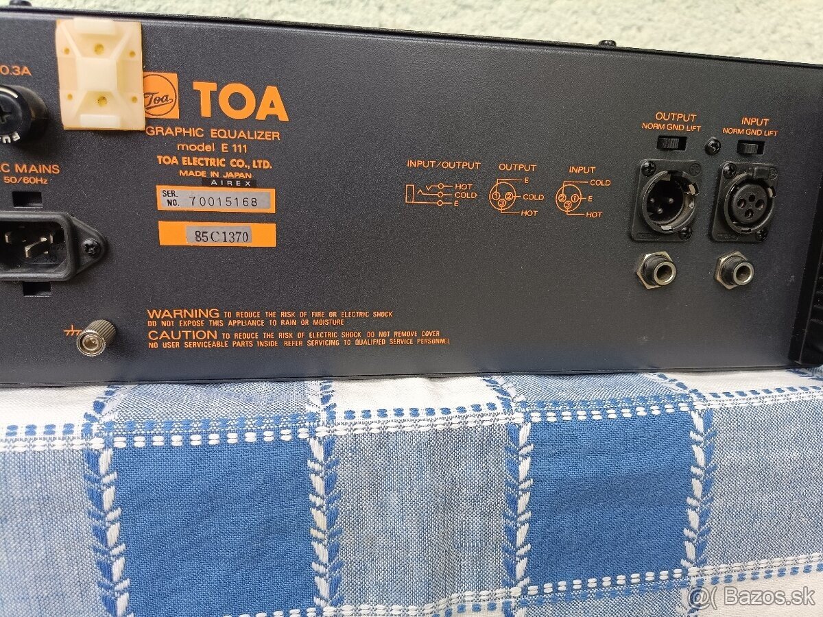 Equalizer TOA E111 - 2