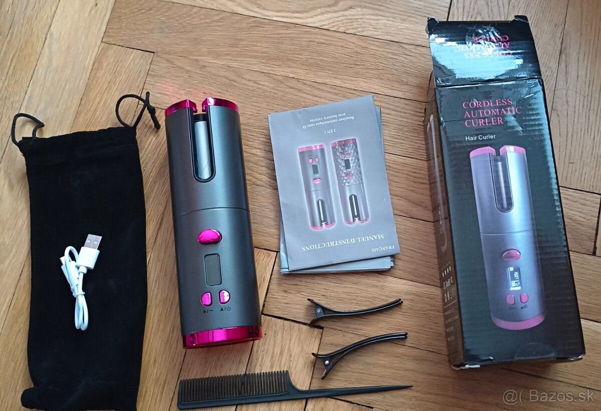 Bezdrôtová kulma na vlasy - 2