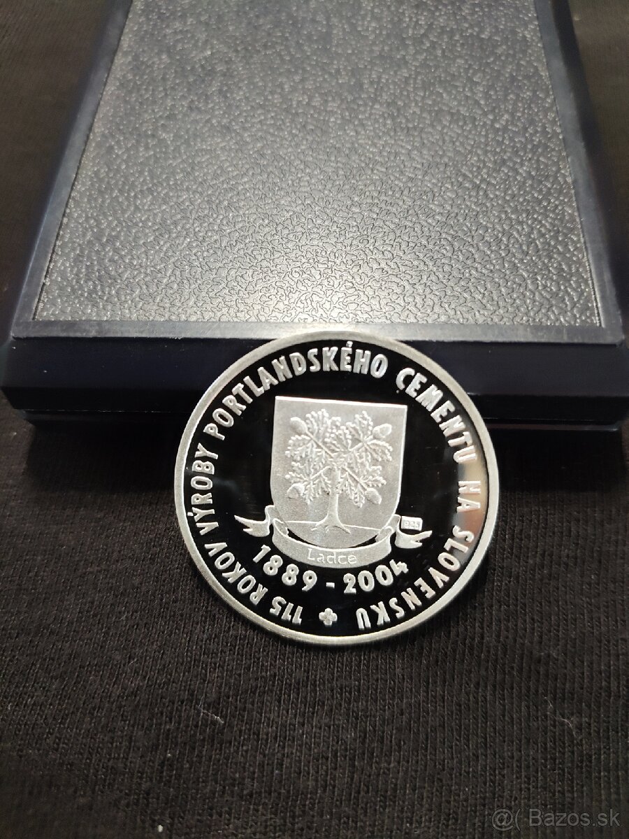 Limitovaná Ag 925/1000 pamätná medaila - 2