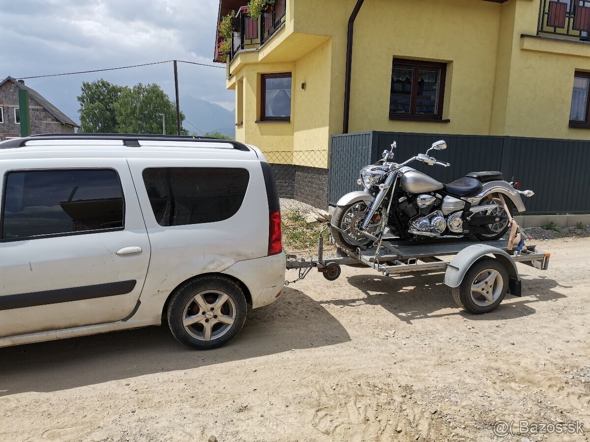 Predam VYMENÍM spevnený zosilneny privesny vozík ma aj rezer - 2