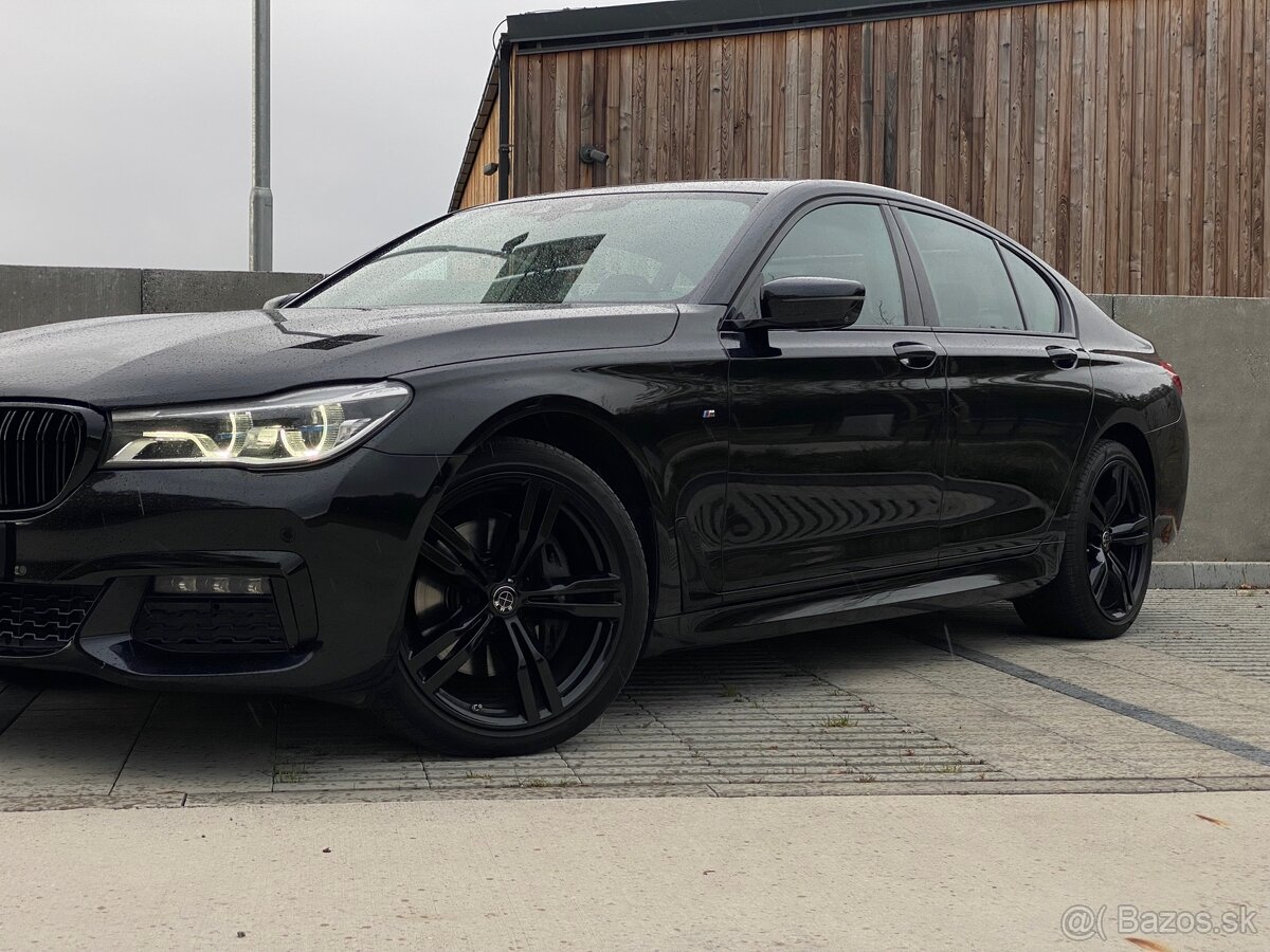Vymením BMW 740d xdrive G11 BLACK ON BLACK - 2