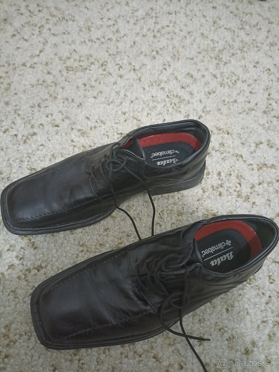 Predám pánske kožené poltopánky veľ.43 - 2