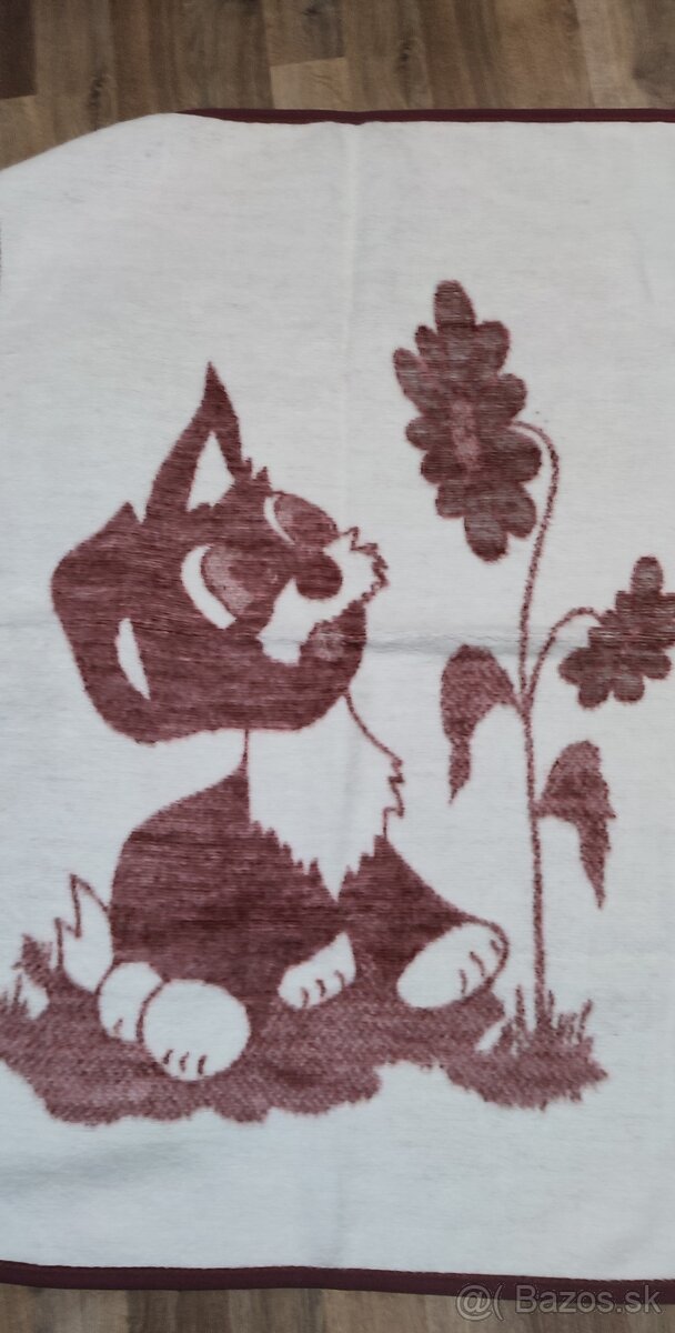 Retro detská deka Larisa 2ks - 2