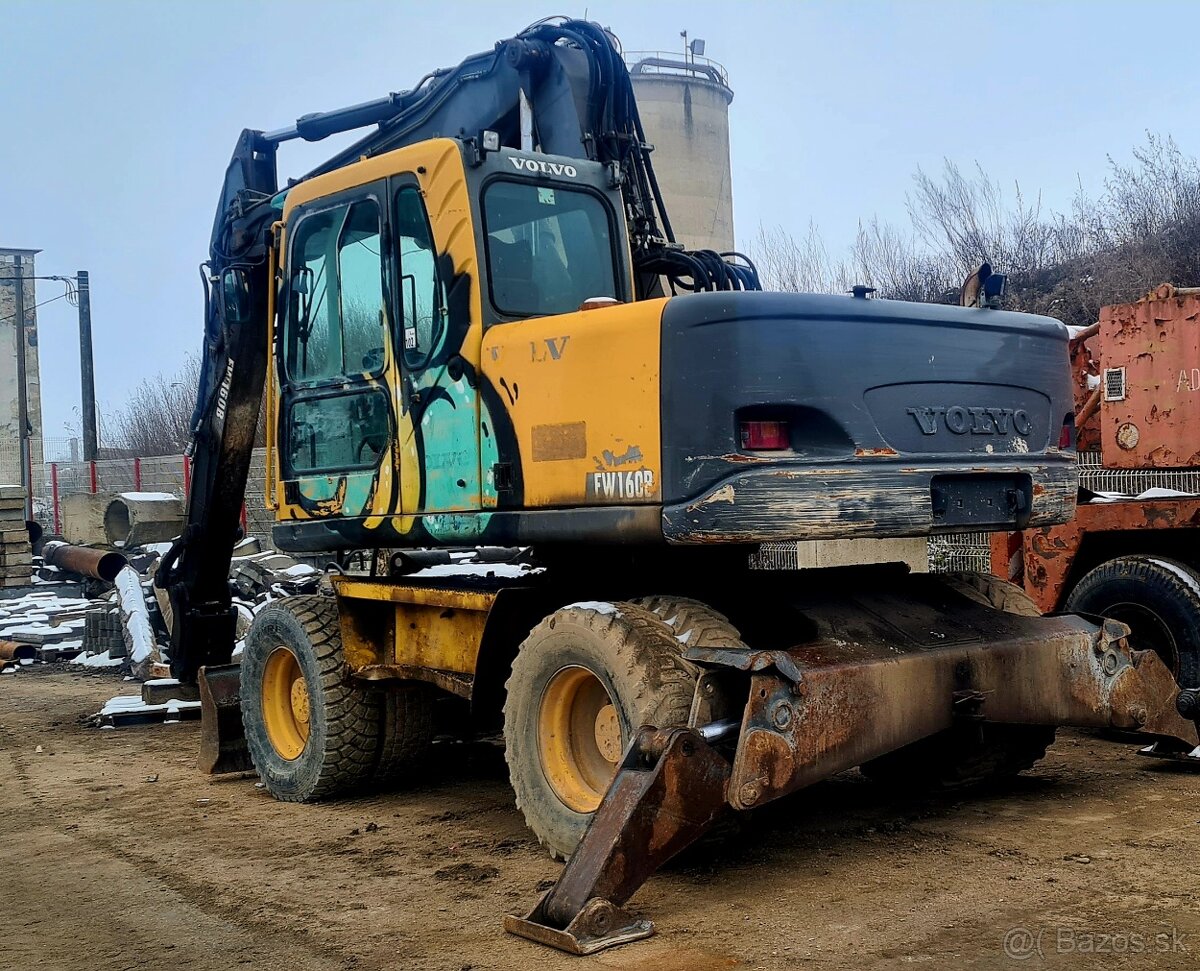 Predám kolesový bager Volvo EW160B - 2