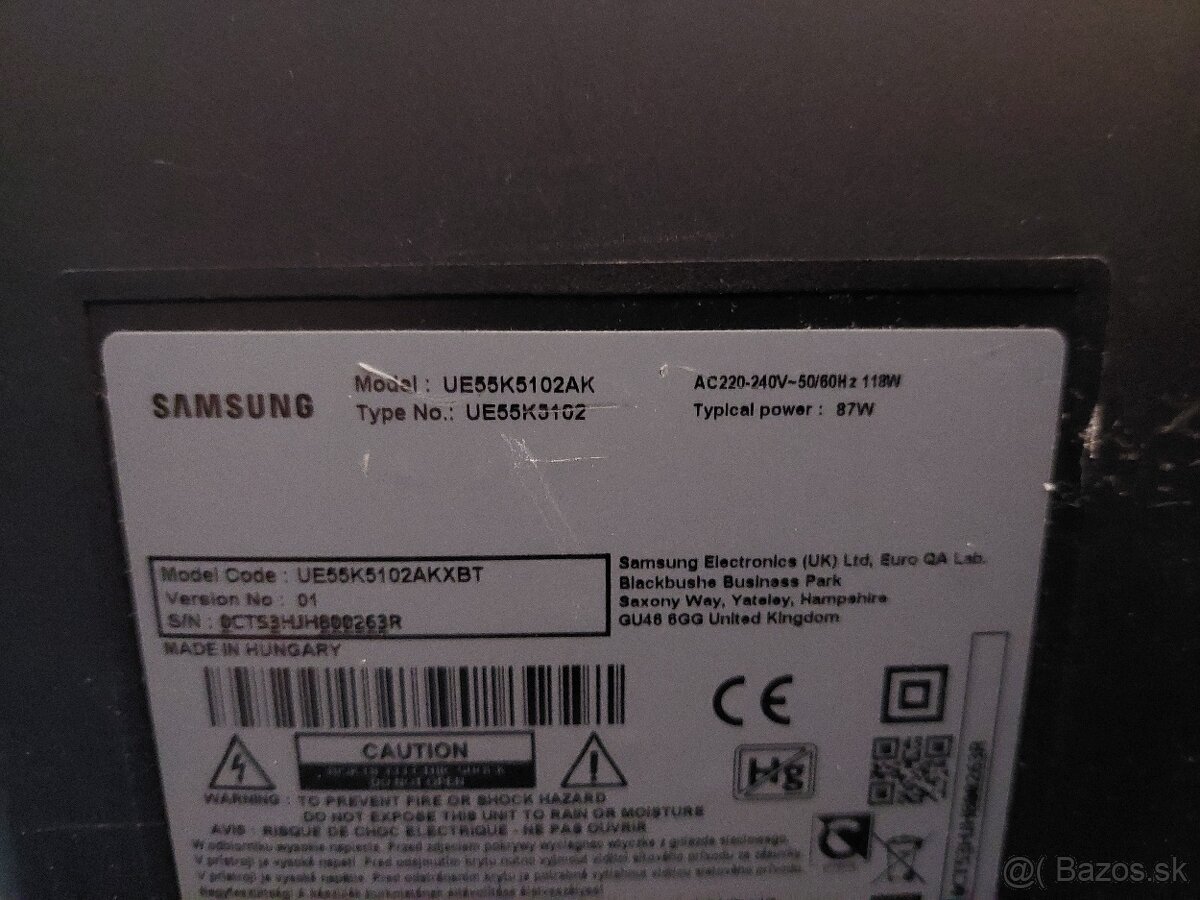 TV samsung 55 - 2