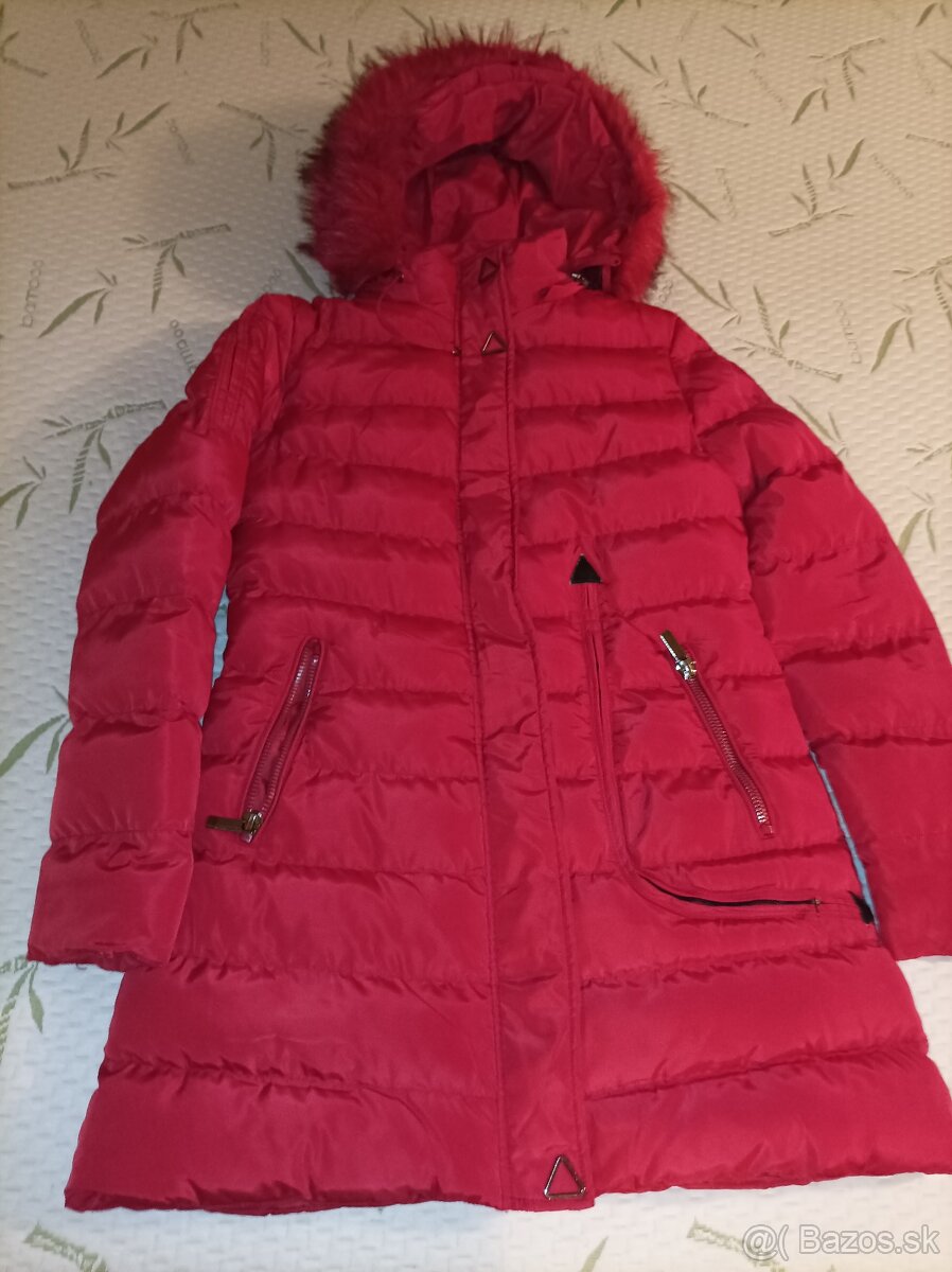 Červená dámska bunda - 2