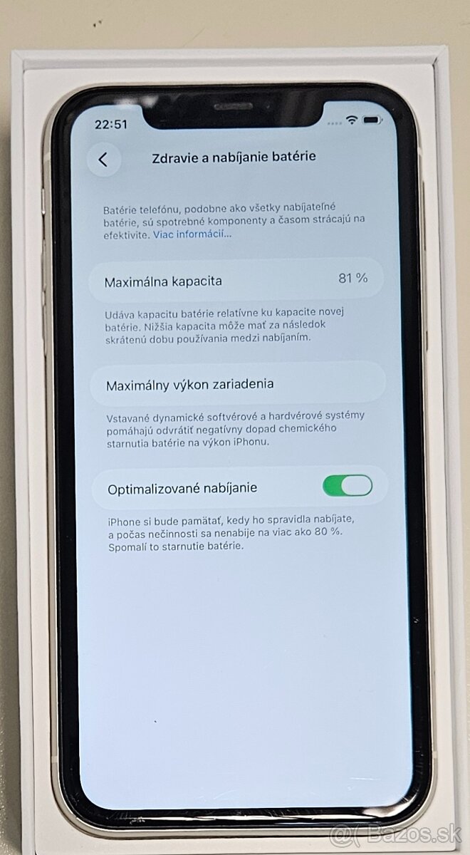 Iphone 11 64GB White - 2