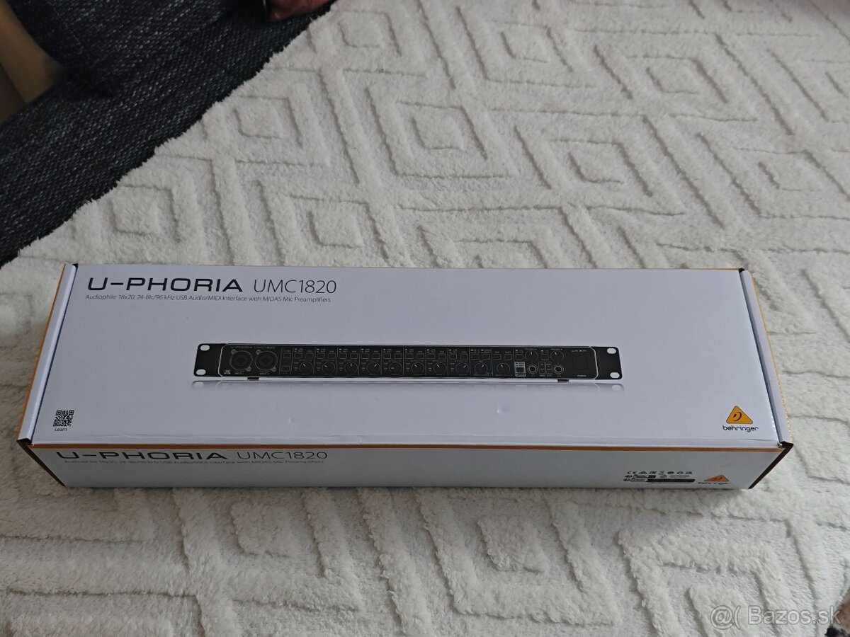 Behringer UMC1820 úplne nová len odskúšané - 2