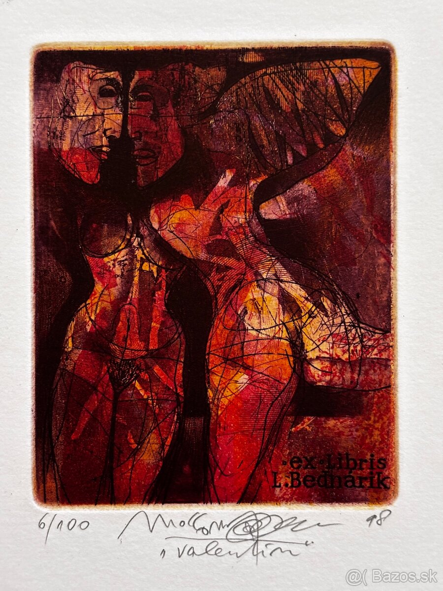 Marian Komáček - kolekcia exlbirisov - 2