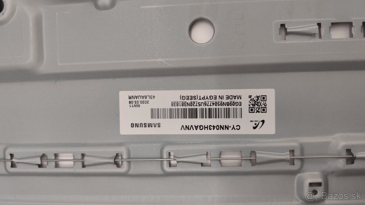 Náhradný display UHD LCD panel 43" (Open Cell) - 2