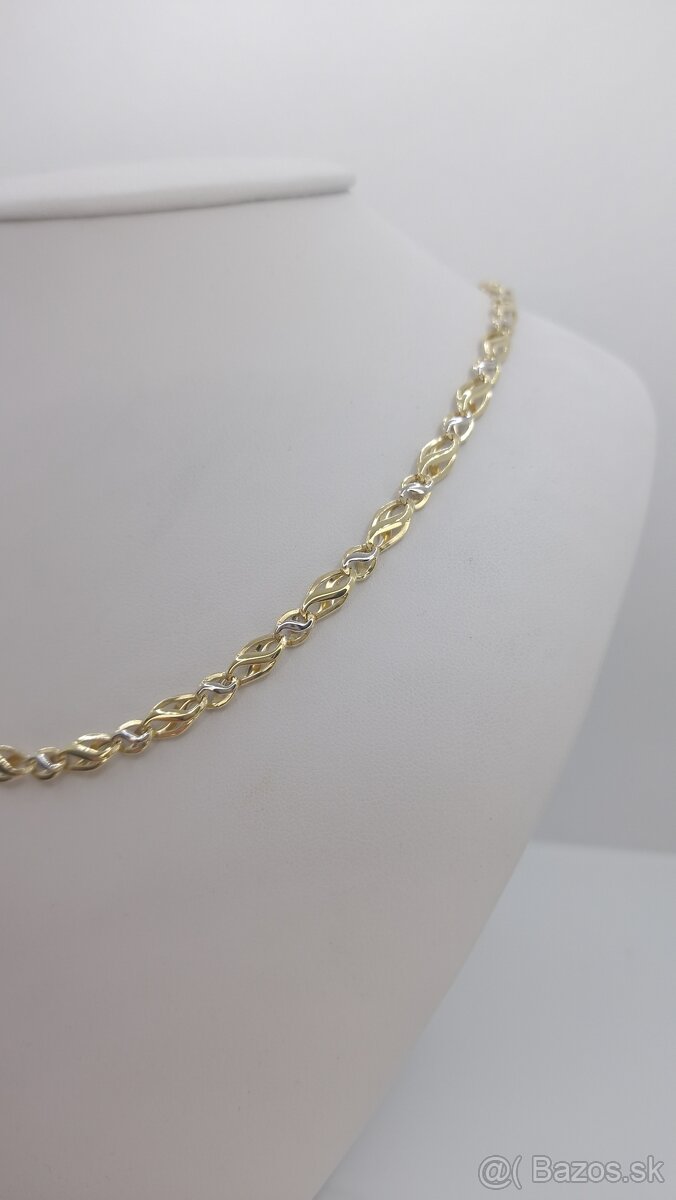 Zlatý dámsky náhrdelník 3 - 2