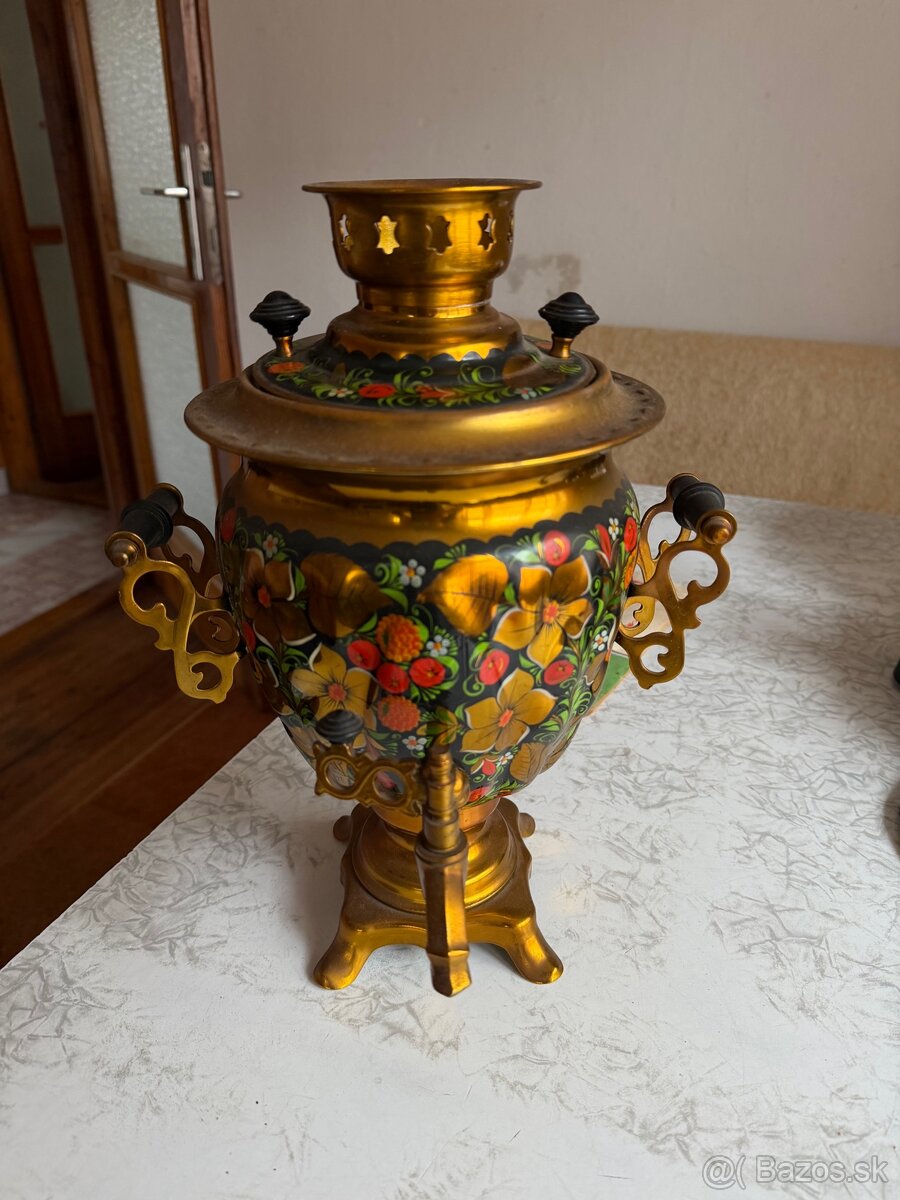 Sovietsky elektrický samovar Štamp Tula 1988 - 2
