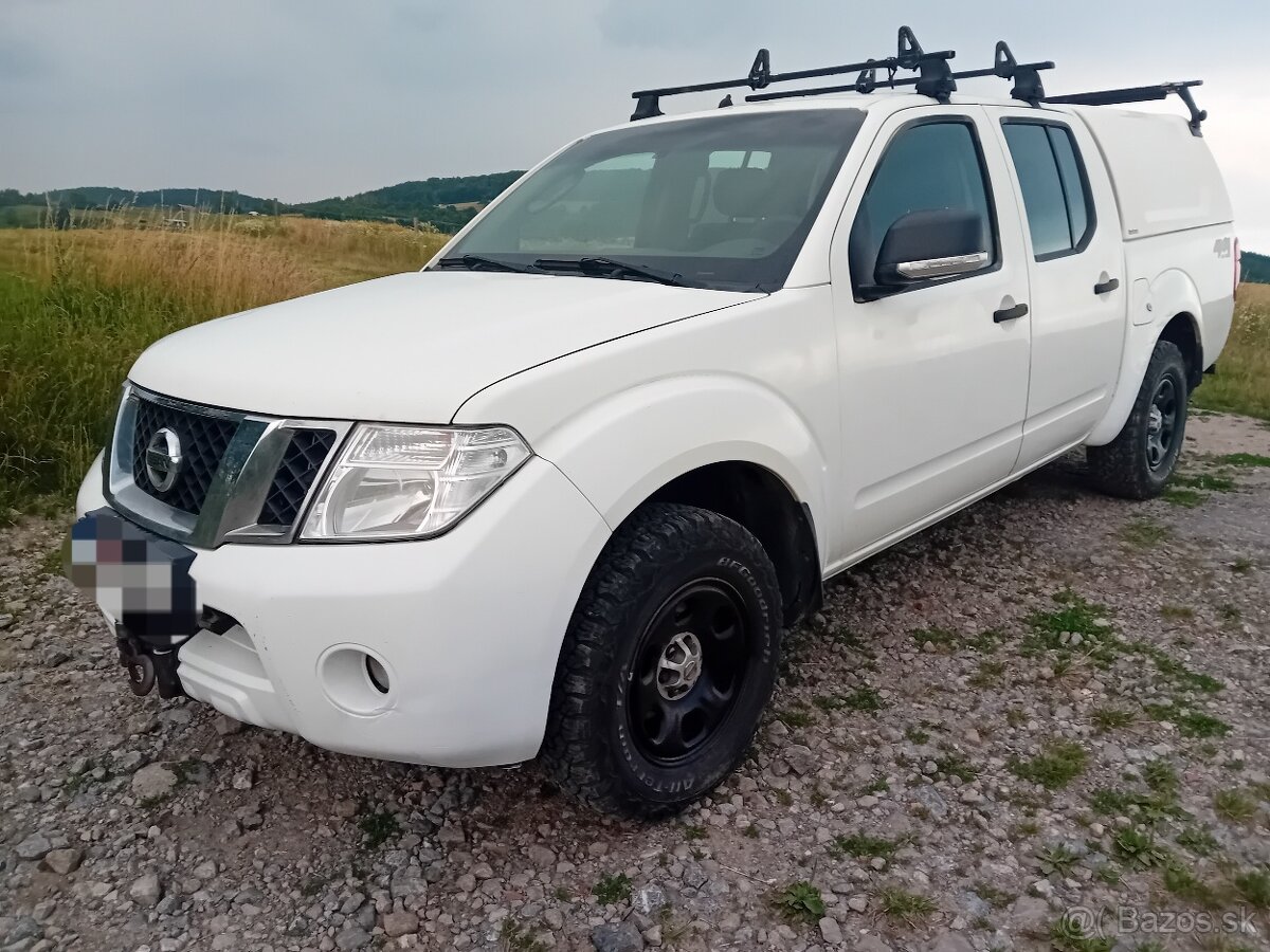Predám Nissan Navara 4x4 2,5 dci DPH, 140 kw