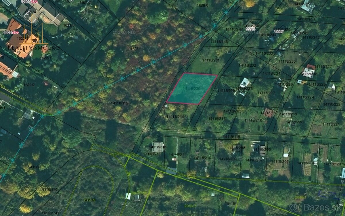 ZÁHRADKA na chatku, ŠIDLOVEC, 396 m² - 2