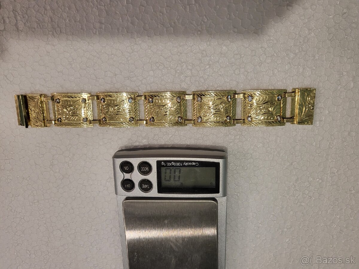 Pánsky zlatý náramok 585/31g. - 2