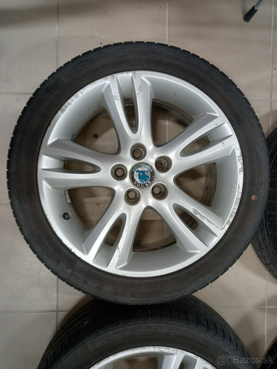5x100 R16 - 205/45 R16 letne - 2