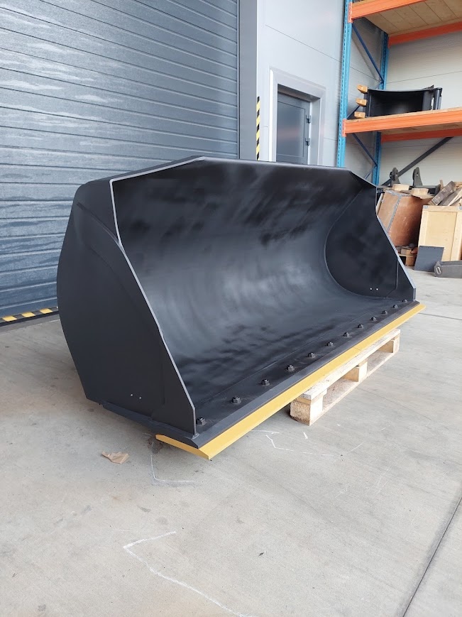 Nakladacia lopata na nakladač šírka 250 cm na sklade - 2