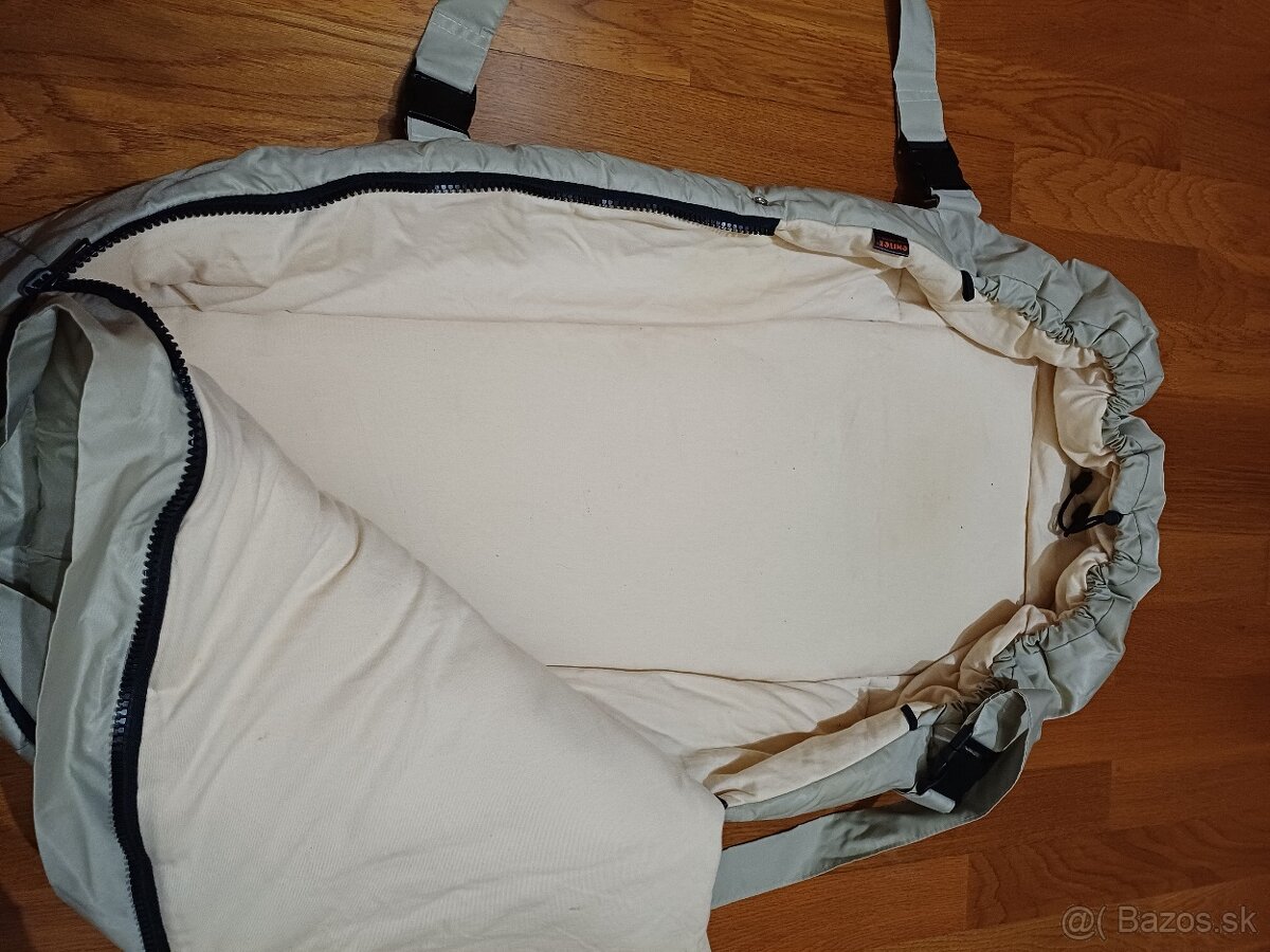 Béžový fusak / prenosna vanička Emitex - 2