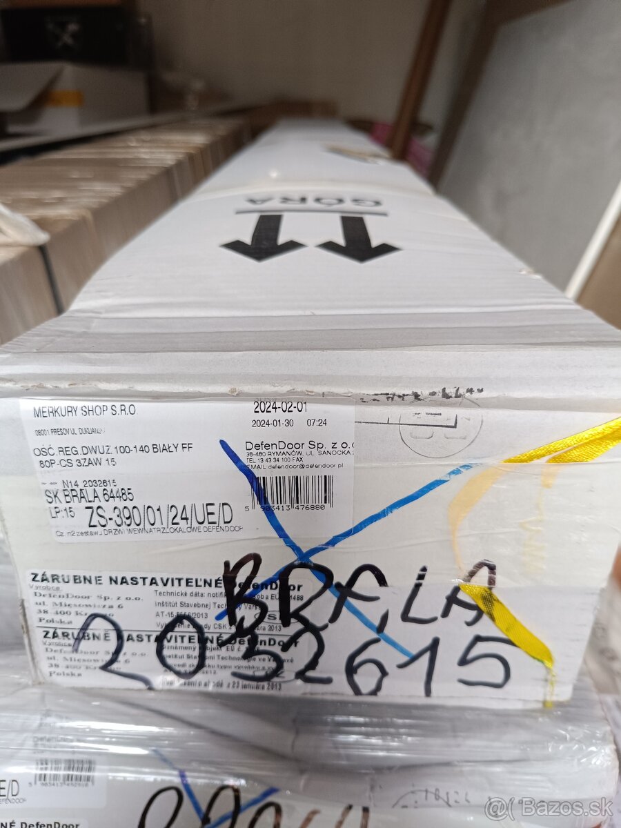 Predáme obložkové zárubne GÓRA biele - 2