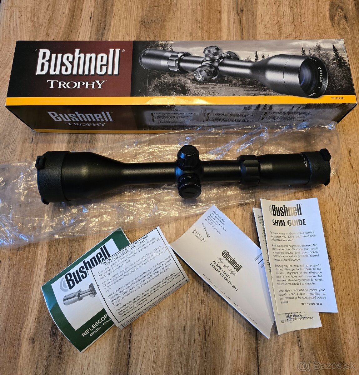 ✅Puškohľad Bushnell Trophy 3-12×56 - 2