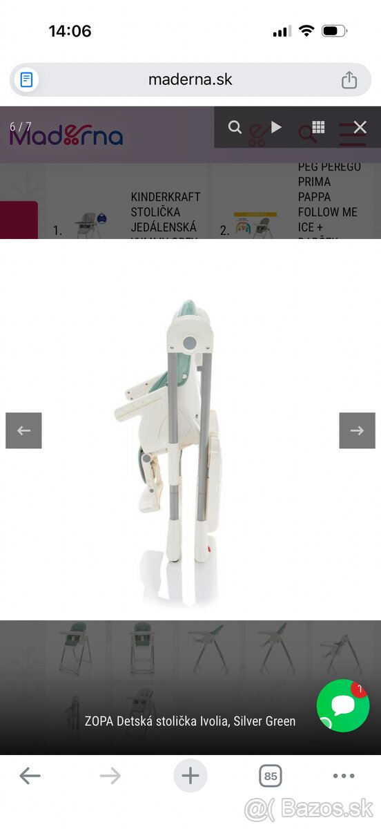 Stolička na kŕmenie - 2