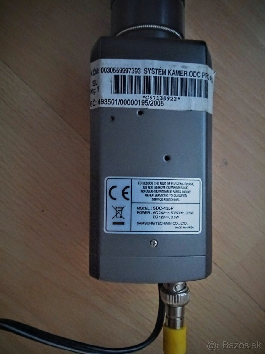 CCTV Kamera SAMSUNG SDC-435 P + Objektív ZOOM Mikroskop - 2