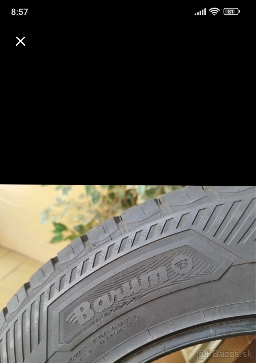 letne pneumatiky 215/65 r16C transporter - 2