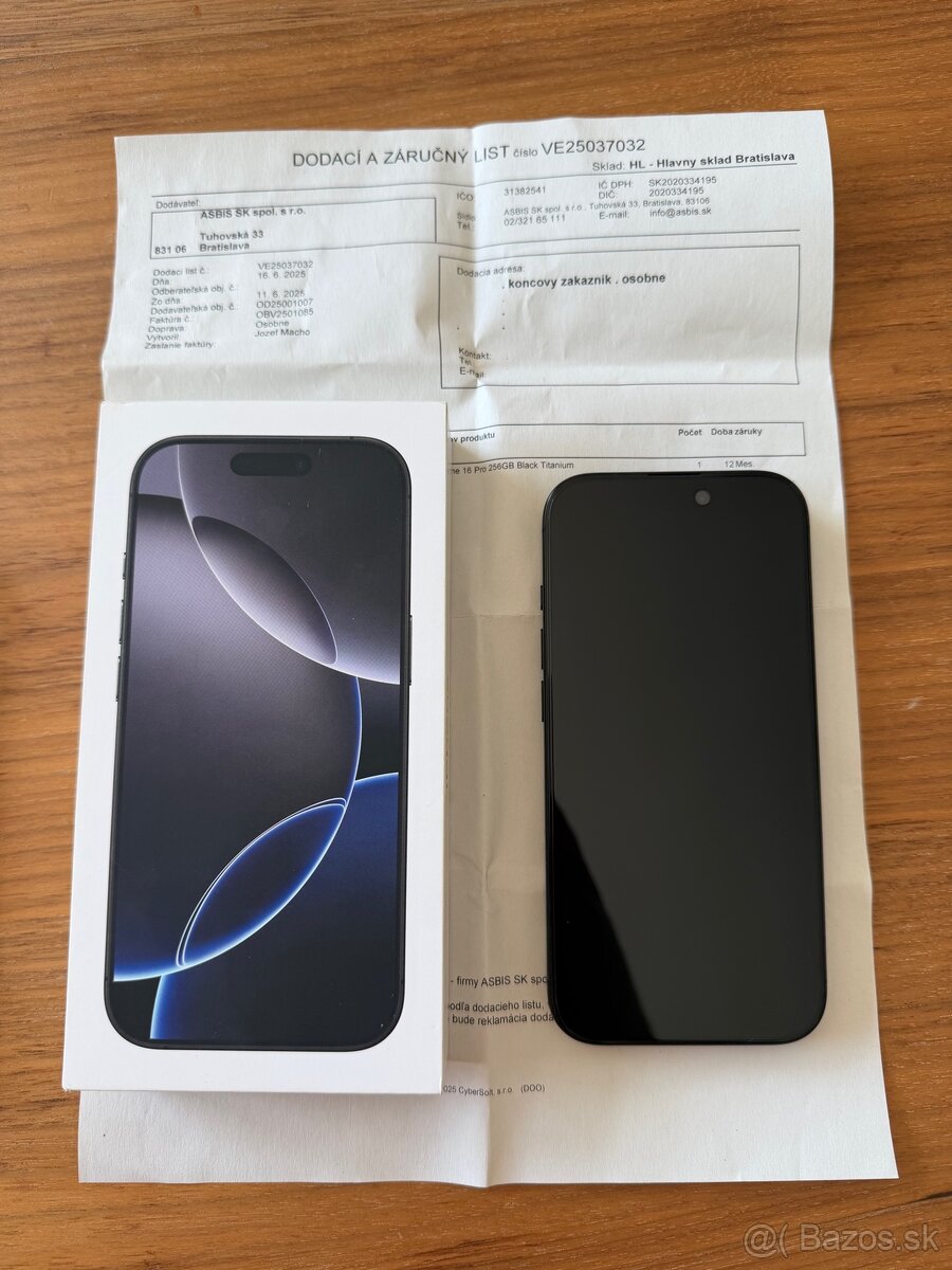 iPhone 16 Pro 256GB Black Titanium - 2