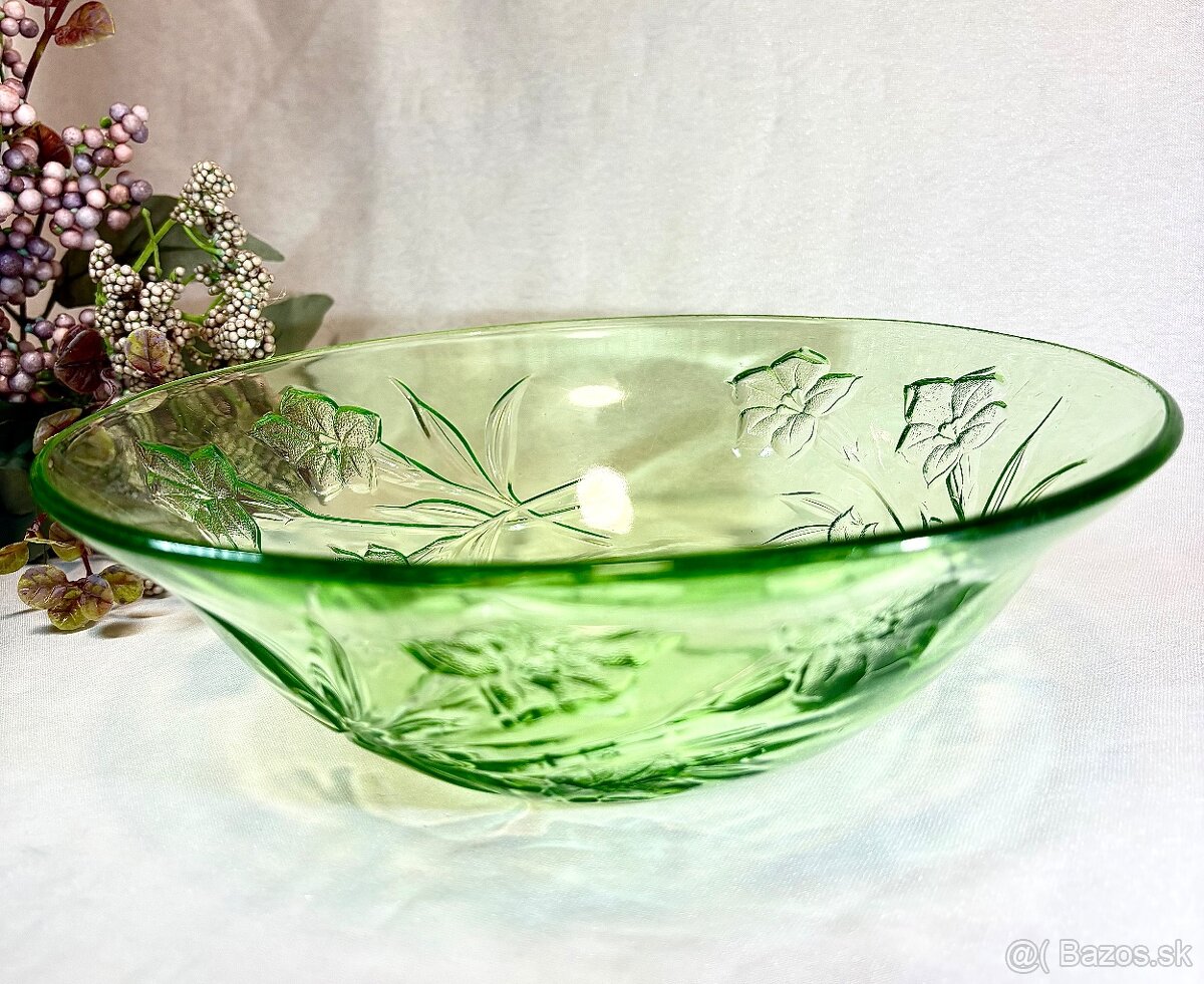 Misa uránové sklo, USA 1920/40 - 2