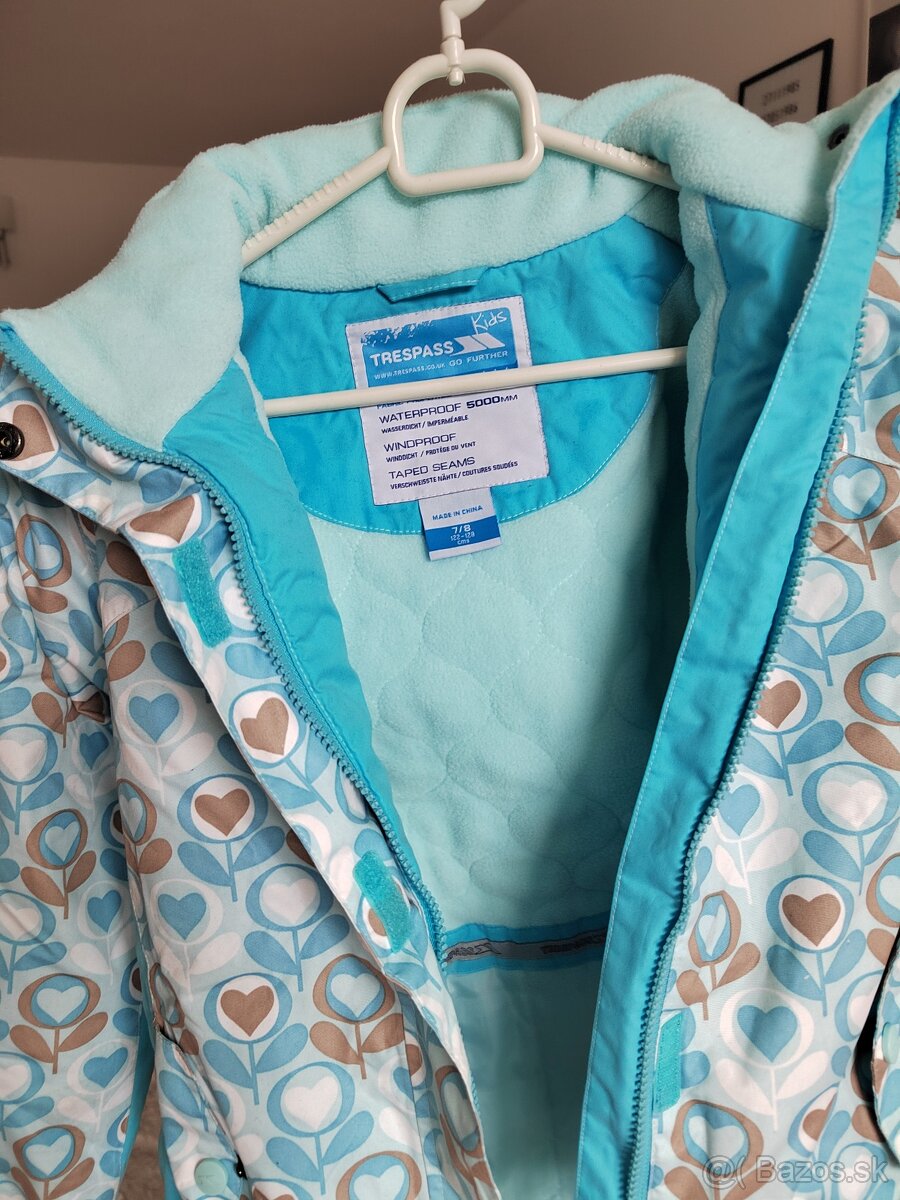 Lyžiarska zimná bunda - TRESPASS v.122-128 - 2