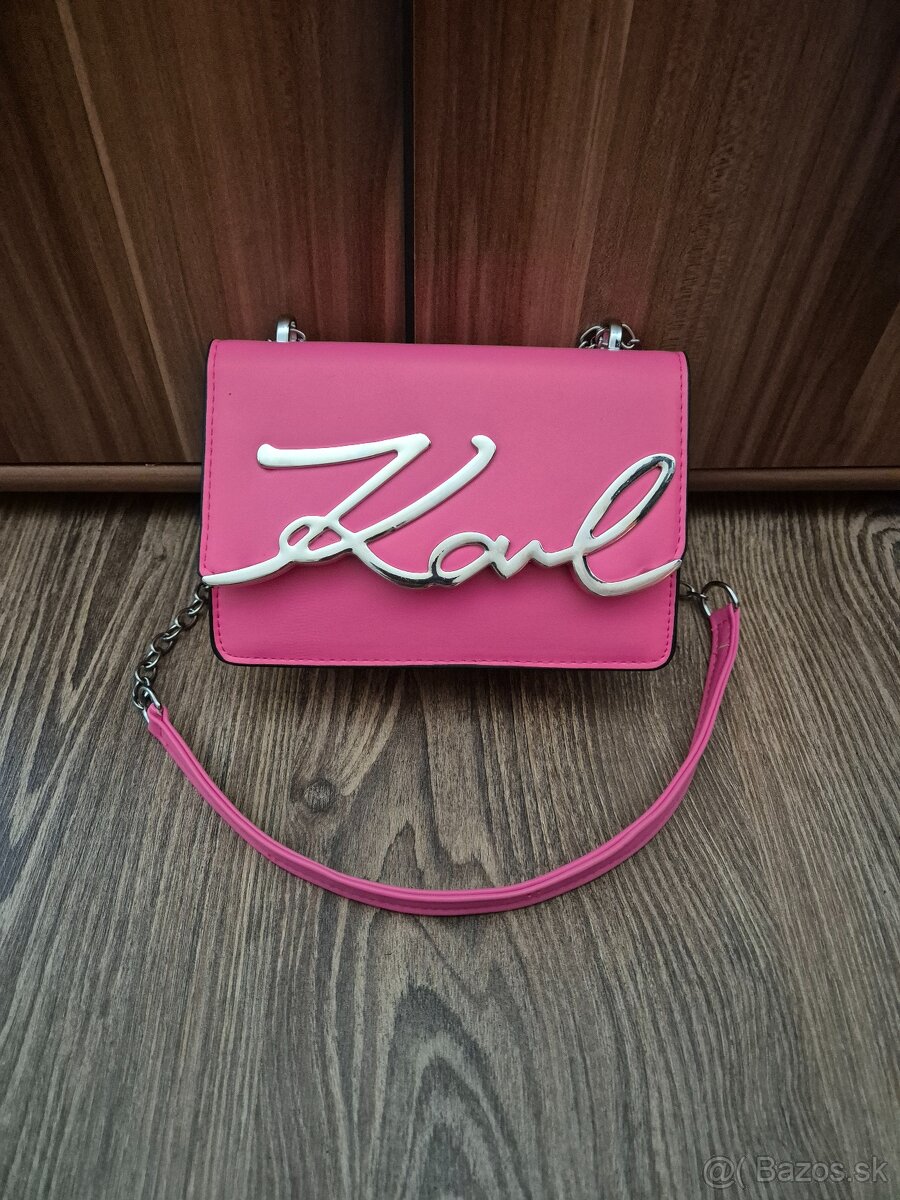kabelka Karl Lagerfeld ružová - 2