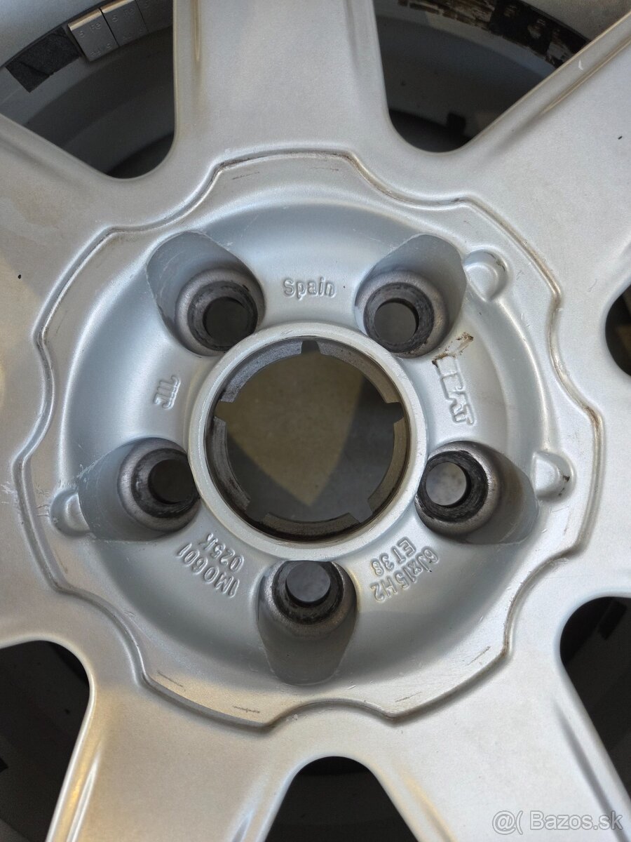 Org. 15-palcové ALU disky Seat Leon 1M1 - 2