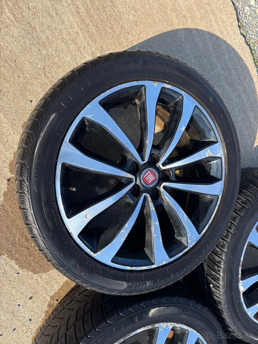OE 17” Alu kolesá FIAT Tipo s pneumatikami R17 - 2