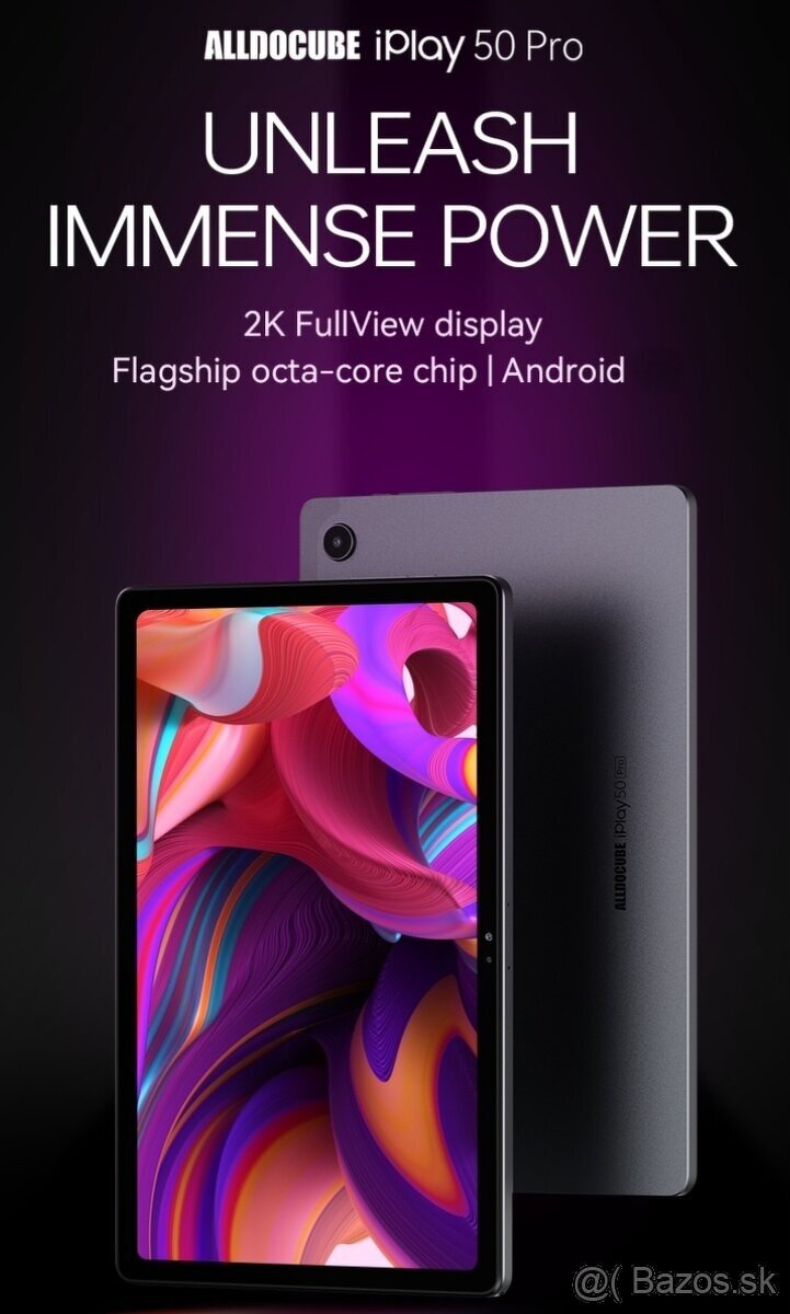 Kvalitný Tablet Alldocube iPlay 50 Pro WiFi/4G 8/128GB obal - 2
