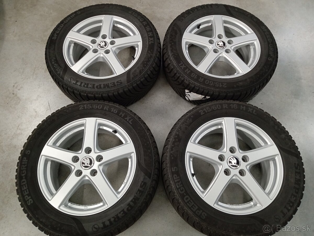 Zimne ALU 5x112 R16 6,5J ET41 ALUTEC SKODA SUPERB KAROQ - 2