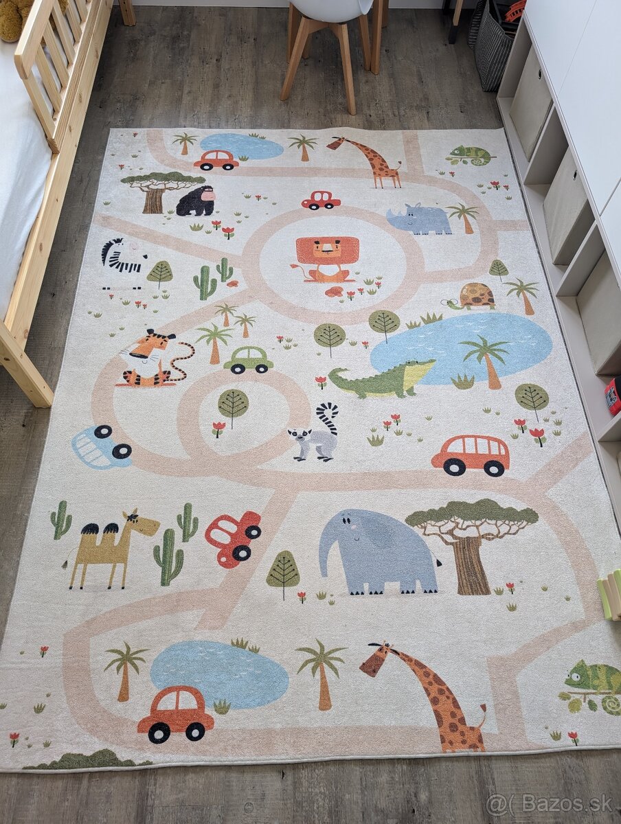 Detský koberec protišmykový 160x220 - 2