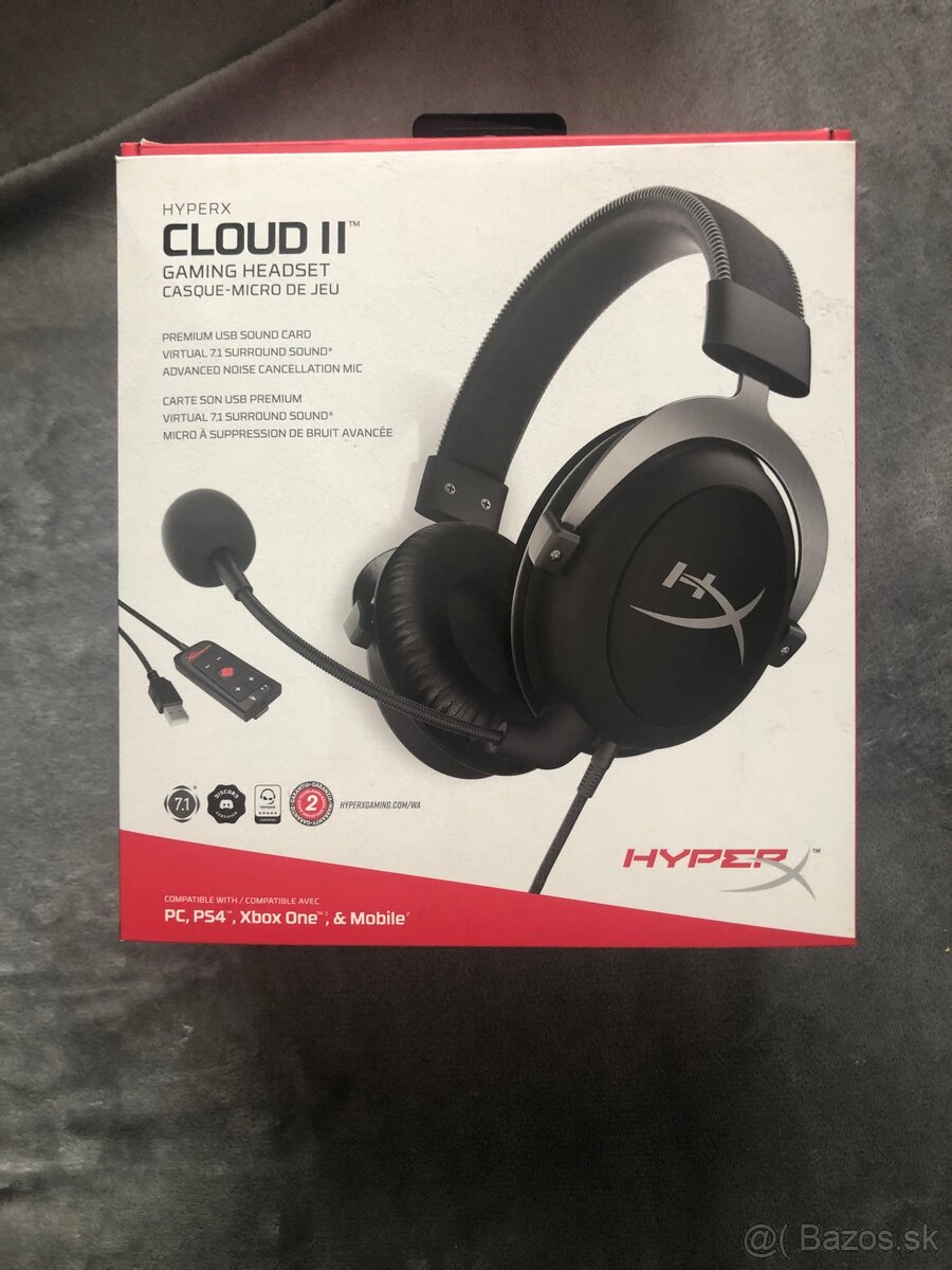 Sluchadla HyperX Cloud 2 - 2