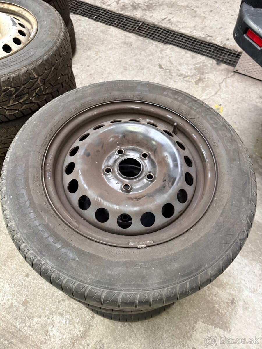 Disky 5x112R15 s pneu letnými - 2