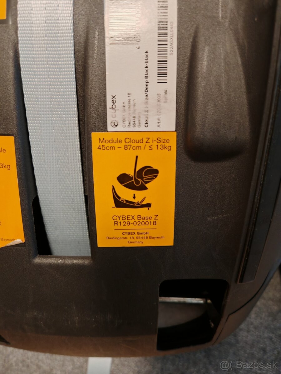 Cybex cloud z i-size - 2